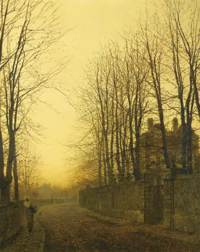 Senhöst av John Atkinson Grimshaw