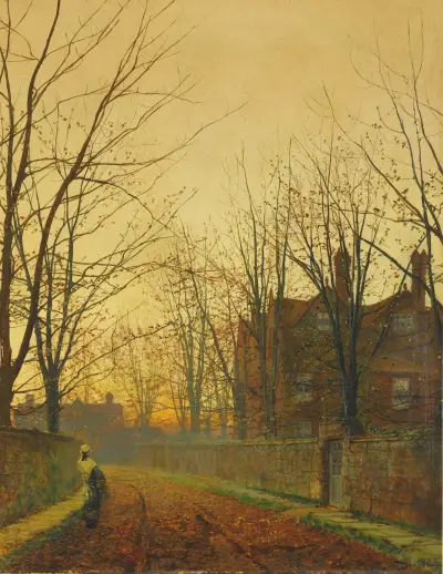 Late October av John Atkinson Grimshaw