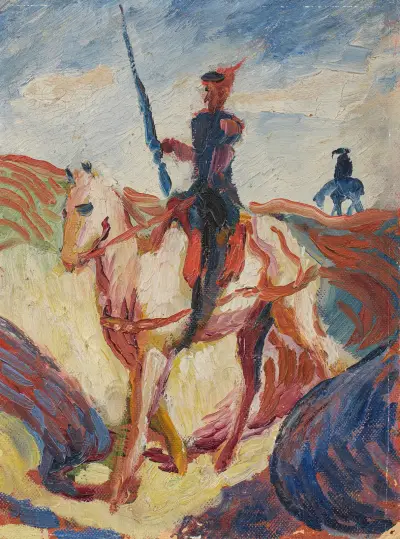 Don Quichotte av August Macke