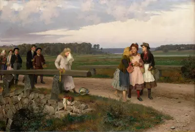 The Tell-Tale av August Malmström