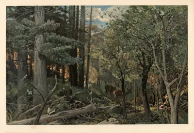 From the Allegheny Mountains av August Specht