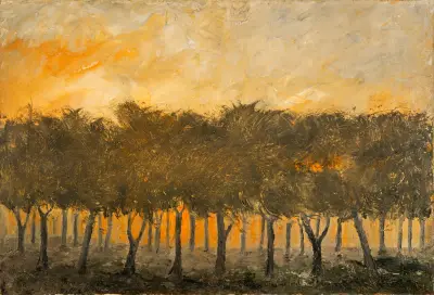 Der Garten von Rosendal II von August Strindberg