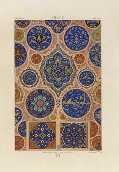 Arabe 2, Auguste Racinet