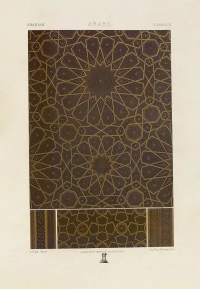 Arabe, Auguste Racinet