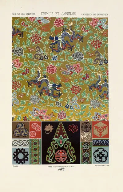 Chinesisch und Japanisch 2 von Auguste Racinet