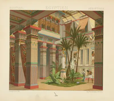Egyptian av Auguste Racinet