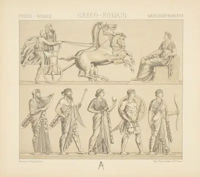Étrurie av Auguste Racinet
