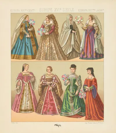 Frankreich und Italien von Auguste Racinet
