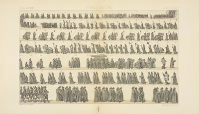 Funerailles d’un prince-chevalier – XVIIe siecle, Auguste Racinet