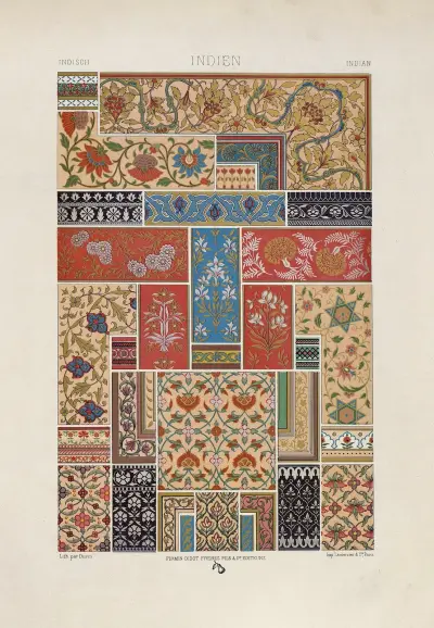 Indien 3, Auguste Racinet