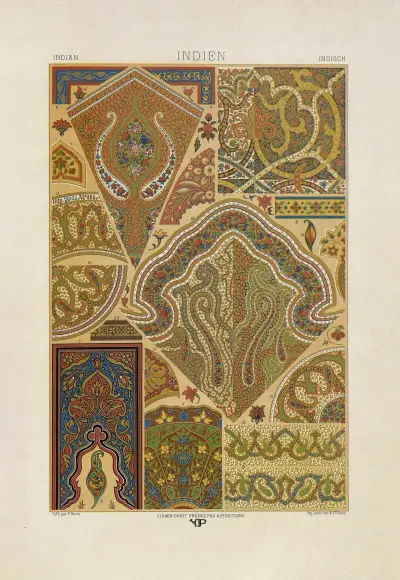 Indien 4, Auguste Racinet
