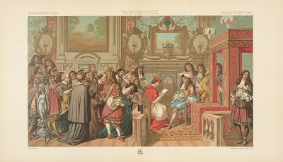 Interieur, costumes d’apparat, Auguste Racinet