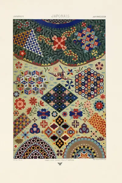 Japonais av Auguste Racinet