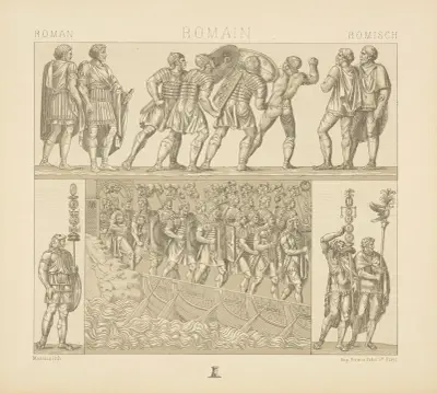 Le soldat légionnaire av Auguste Racinet