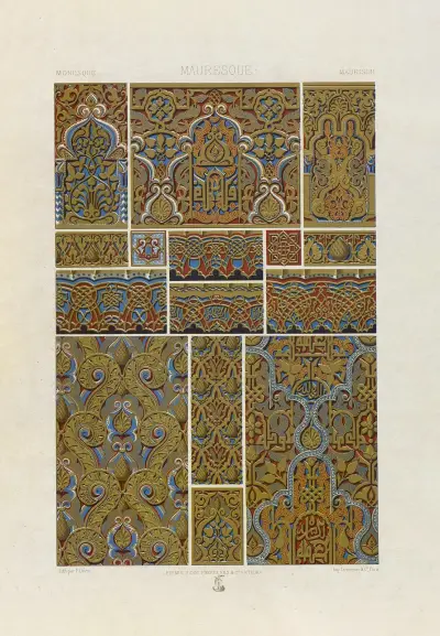 Mauresque 2, Auguste Racinet