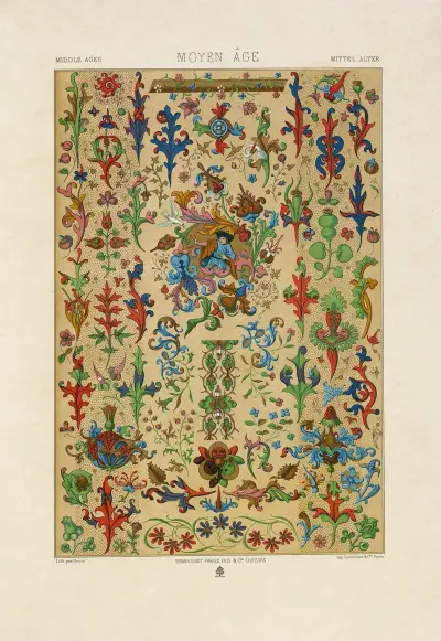 Moyen Age 12, Auguste Racinet