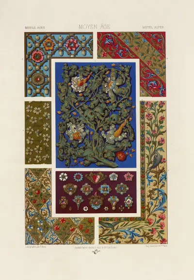 Moyen Age 13, Auguste Racinet