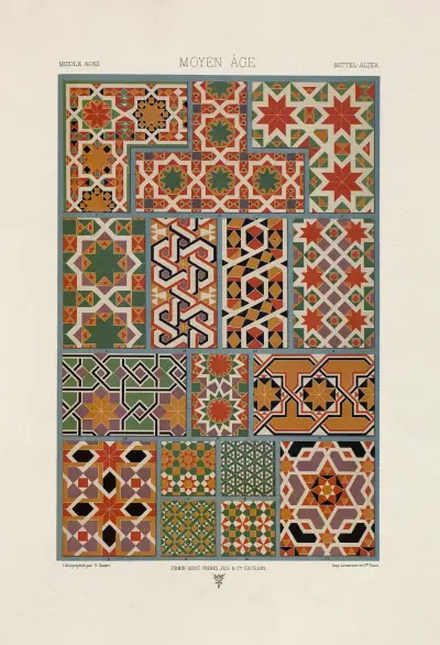 Moyen Age 2, Auguste Racinet