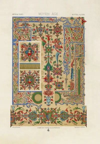Moyen Age 7, Auguste Racinet