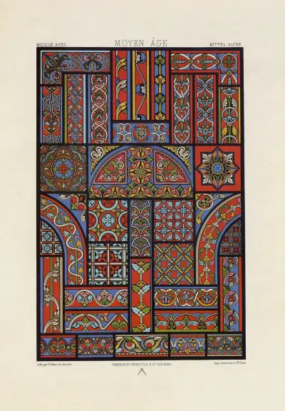 Moyen Age 8, Auguste Racinet