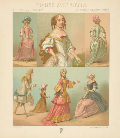Porträts, 1876 – Nr. 2 von Auguste Racinet