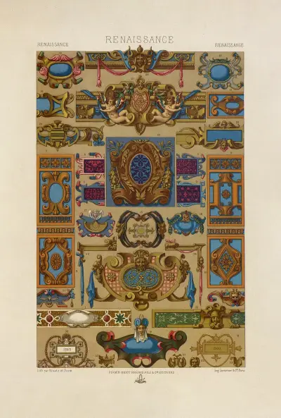 Renaissance 8, Auguste Racinet