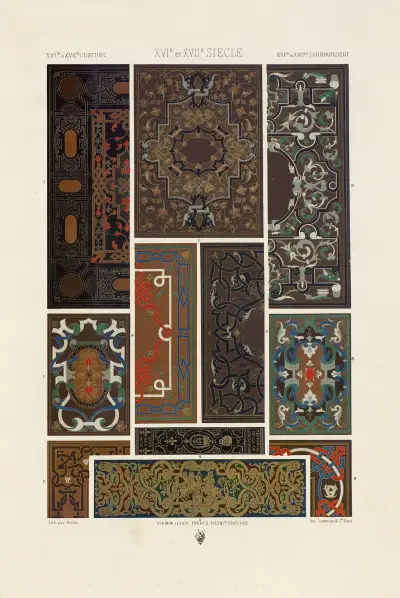 XVI et XVII Siecle, Auguste Racinet
