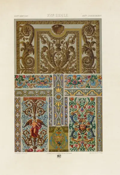 XVII Siecle 3, Auguste Racinet