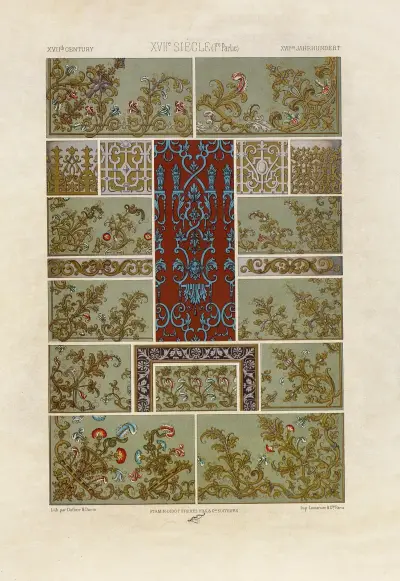 XVII Siecle 5, Auguste Racinet