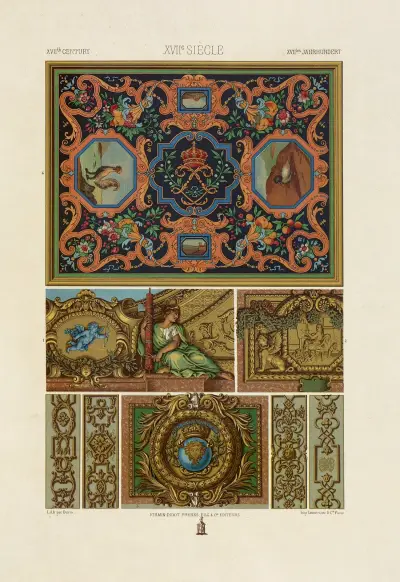 XVII Siecle 8, Auguste Racinet