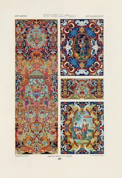 XVII Siecle 9, Auguste Racinet