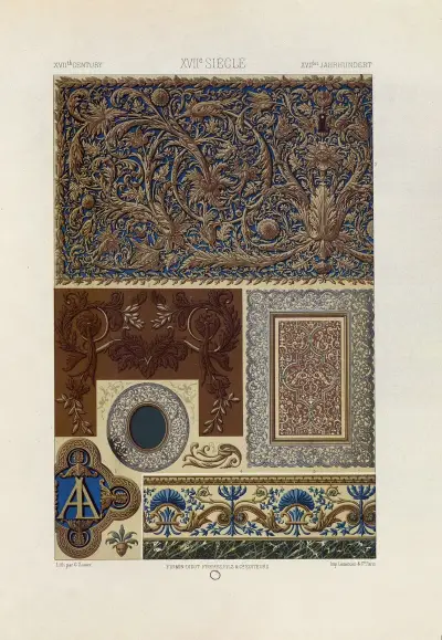 XVII Siecle, Auguste Racinet