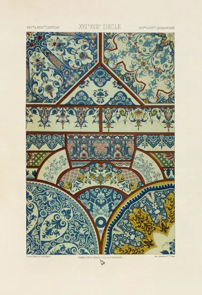 XVII XVIII Siecle, Auguste Racinet
