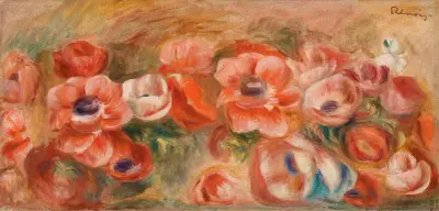 Anemones (Anémones), 1912 av Pierre-Auguste Renoir
