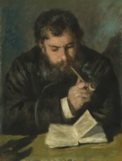 Claude Monet, 1872 av Pierre-Auguste Renoir