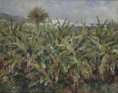 Field of Banana Trees av Pierre-Auguste Renoir