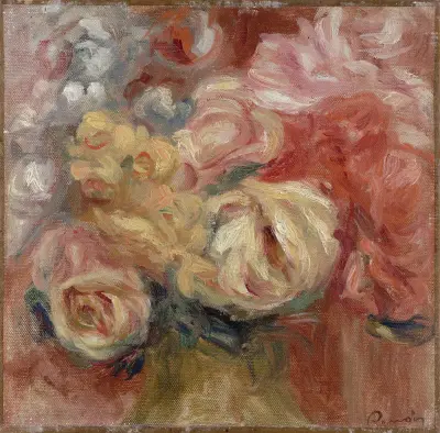 Flowers, 1915 av Pierre-Auguste Renoir