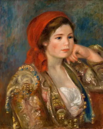 Girl in a Spanish Jacket av Pierre-Auguste Renoir