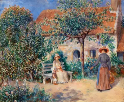 In Brittany (En Bretagne) av Pierre-Auguste Renoir