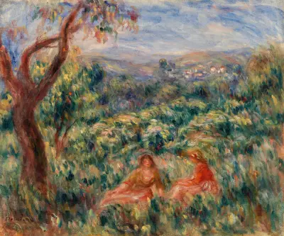 Landscape (Paysage), 1916 – nr 1 av Pierre-Auguste Renoir