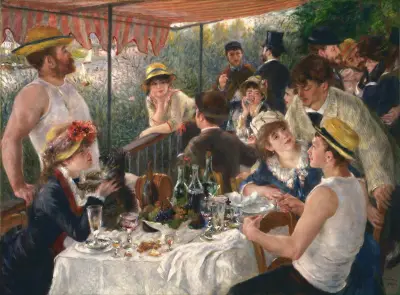 Roddarnas frukost av Pierre-Auguste Renoir