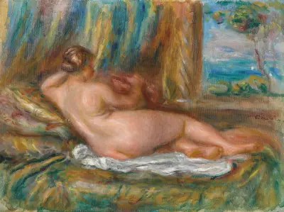 Nu couché (Odalisque couchée) av Pierre-Auguste Renoir