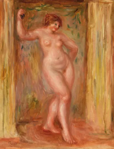 Nude with Castanets av Pierre-Auguste Renoir