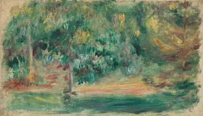 Paysage, 1890 – nr 1 av Pierre-Auguste Renoir