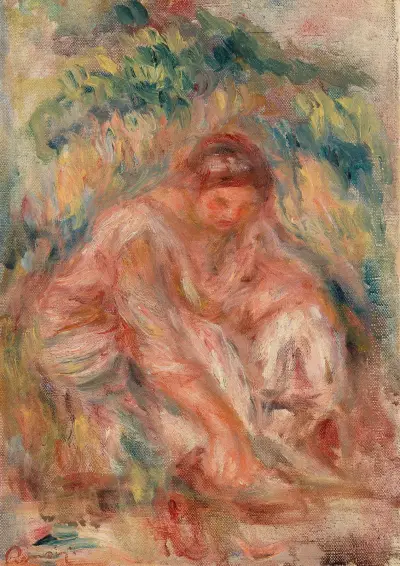Sketch of a Woman (Esquisse de femme) av Pierre-Auguste Renoir