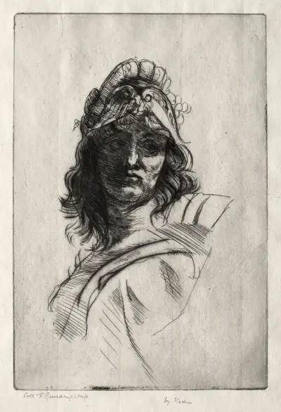 Popiersie Bellony, Auguste Rodin