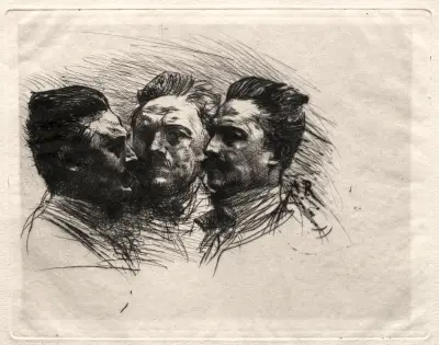 Henry Becque, Auguste Rodin