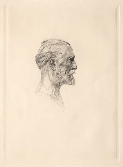 Porträtt av Antonin Proust av Auguste Rodin