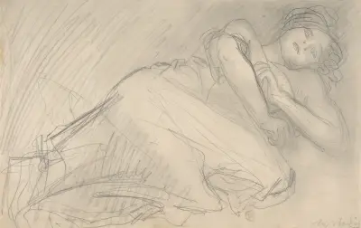 Opuszczona, Auguste Rodin