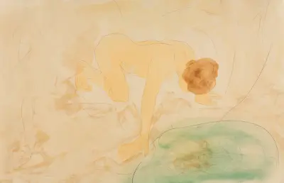 Die Reflexion von Auguste Rodin